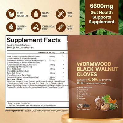 Aevarah Wormwood Cleanse — 240 Softgels